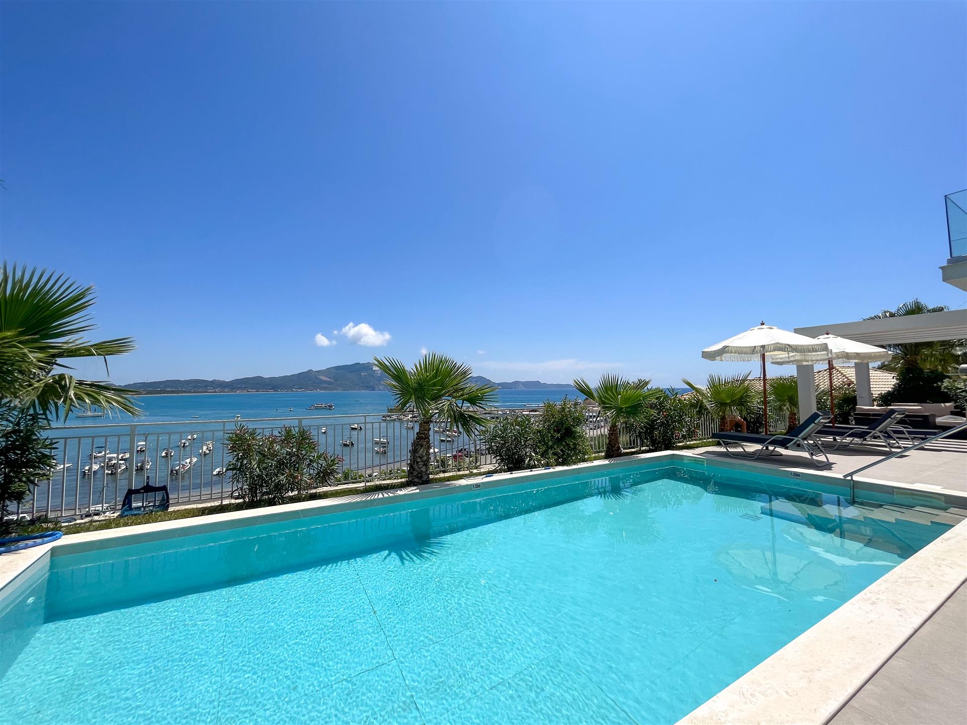 Beachfront luxury villa