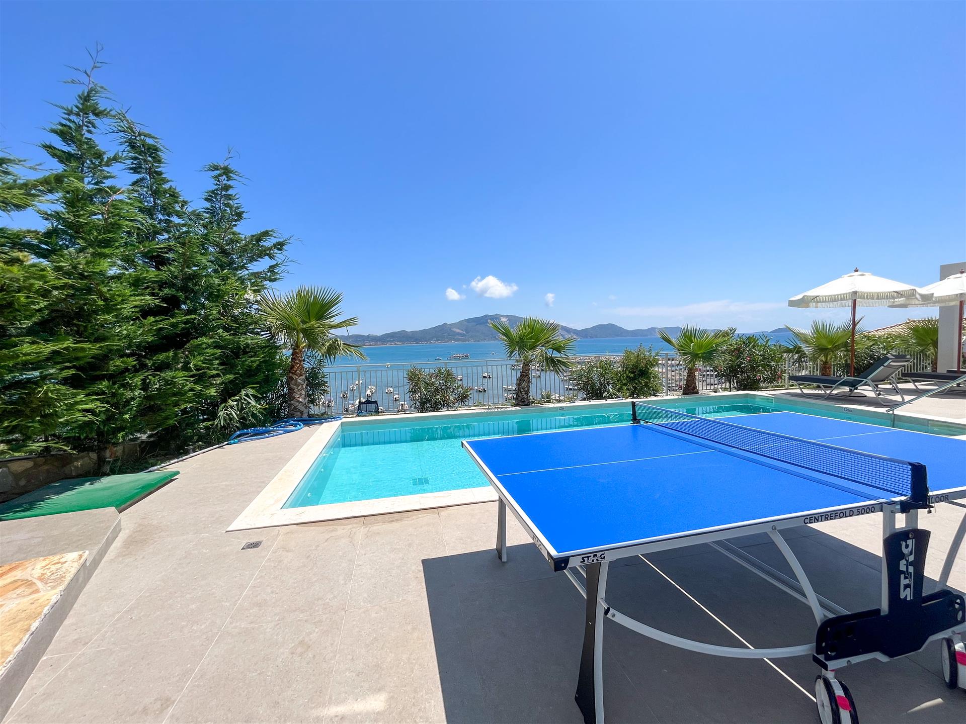 Beachfront luxury villa