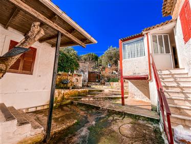 Quaint collection of authentic stone cottages with courtyard, enclosed parking and cafe business