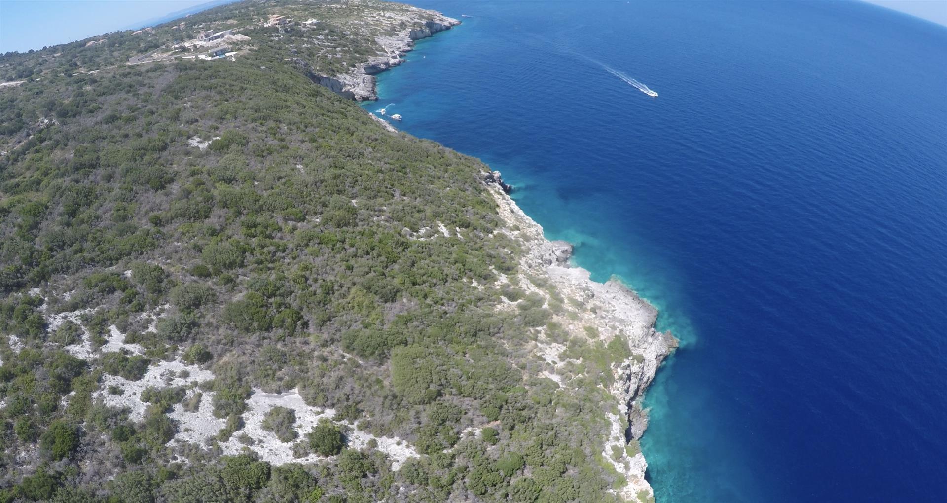 Unique plot of land directly above the Blue Caves