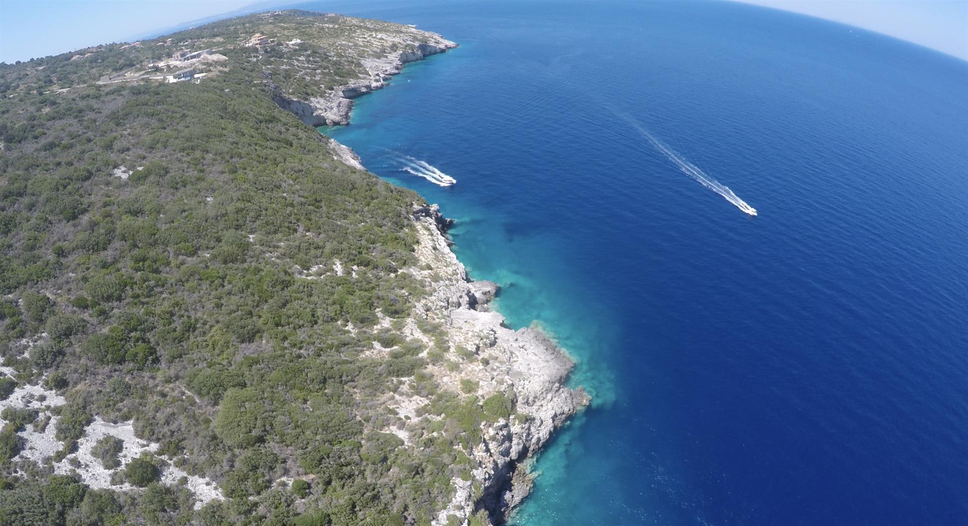Unique plot of land directly above the Blue Caves