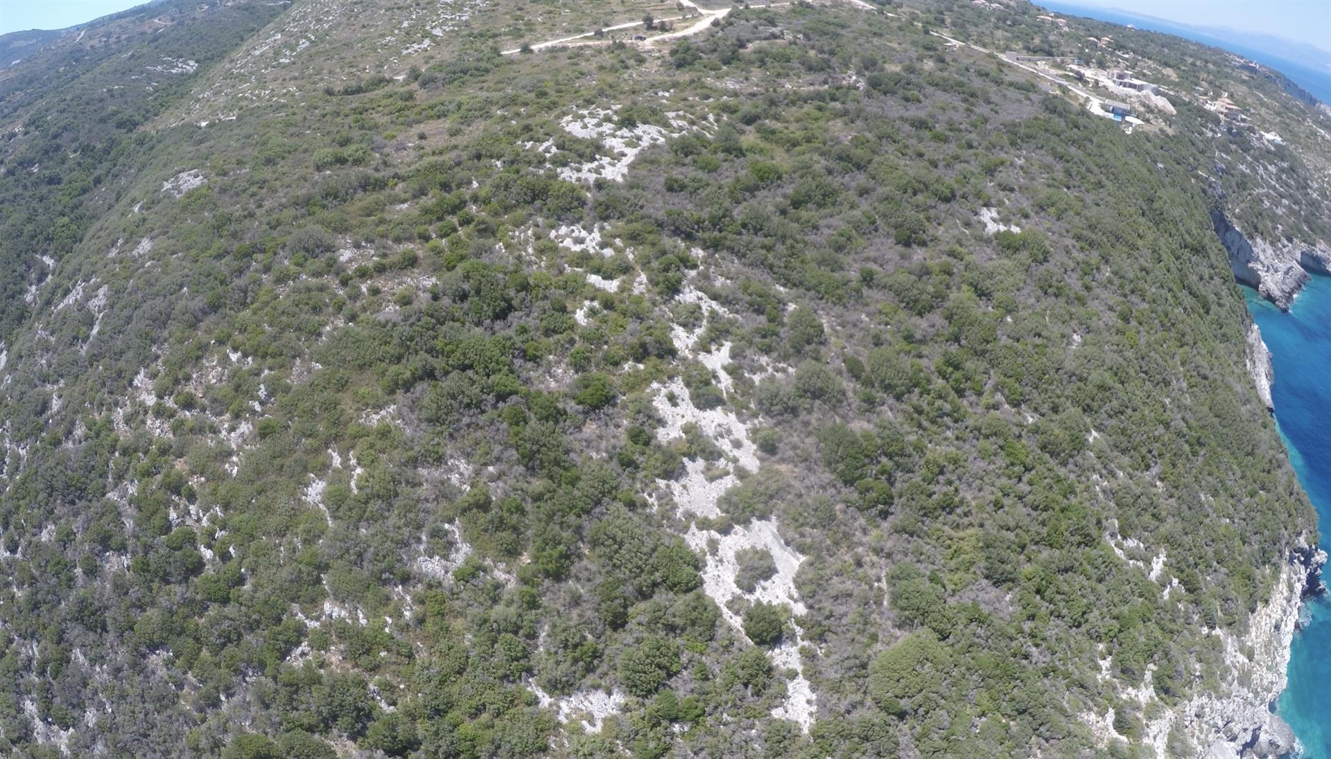 Unique plot of land directly above the Blue Caves