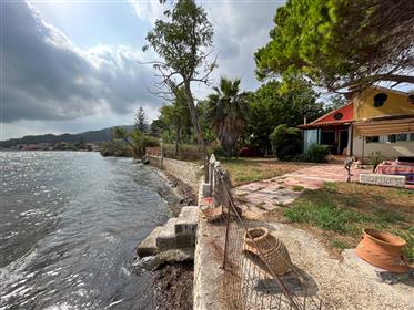 Seafront property with private beach access