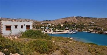Lipsi For sale Plot of 1.200sqm, 10m From the Sea. Price 290.000euros