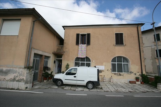 Rapolano Terme building placed for the ground floor and th