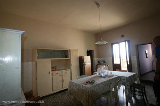 Bettolle on sale terratetto of 168 sqm with panoramic view