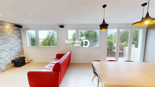 Exclusivity agency - Lorient Merville/Herriot - Top floor with balcony and garage