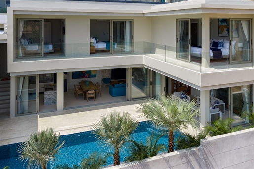 Villa Tropicale Moderna con 3 Camere da Vendere – Chaweng, Koh Samui