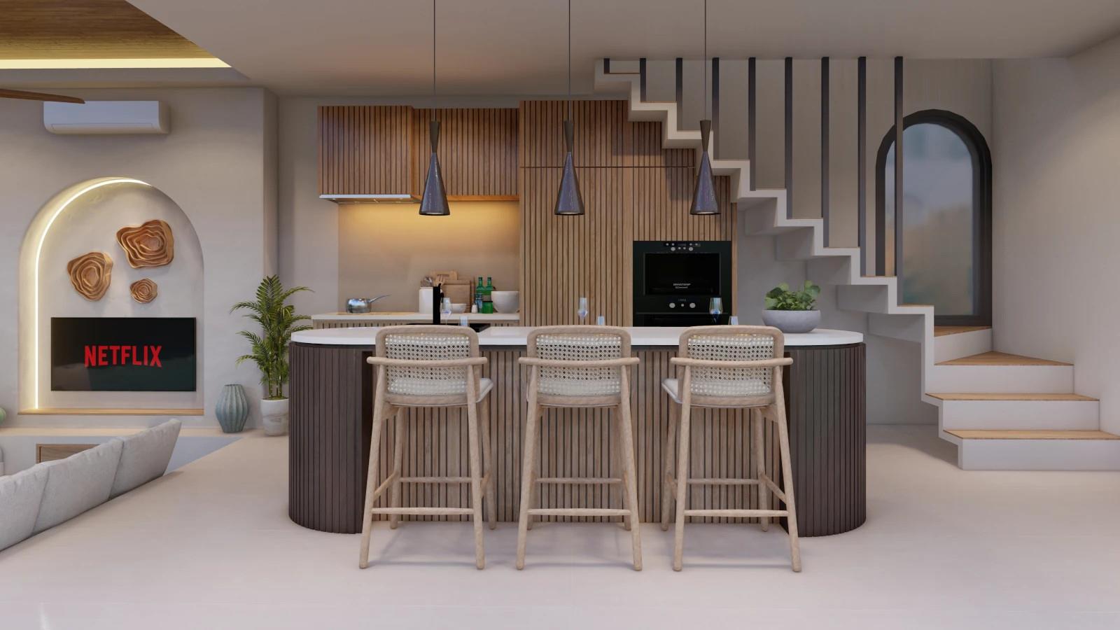 Modern 3 Bedrooms villa for sale in Bangrak