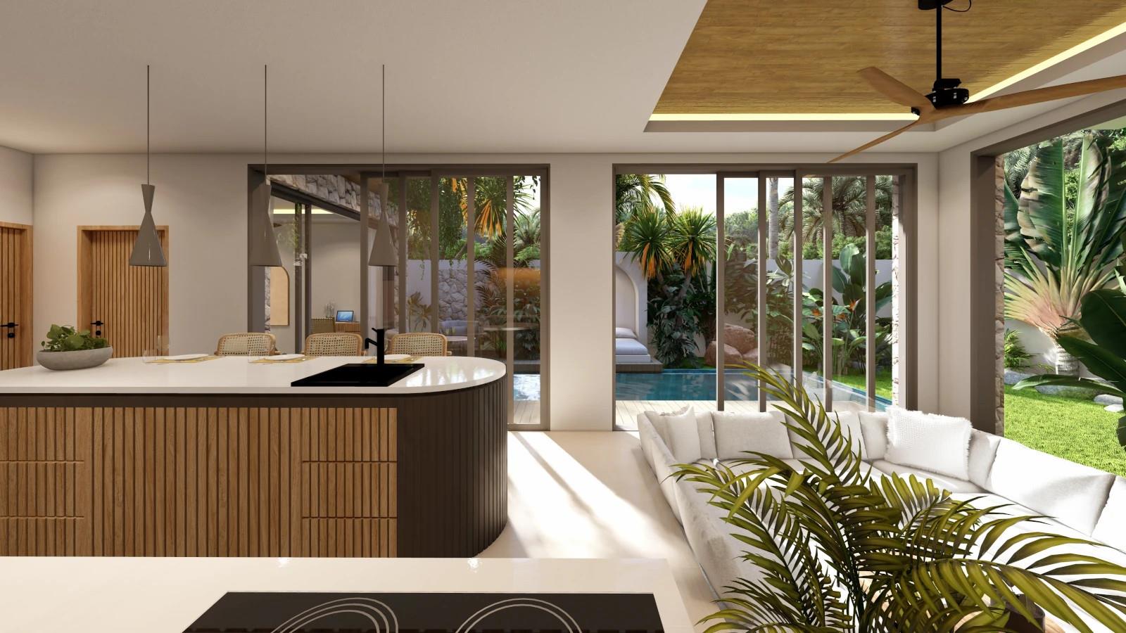 Modern 3 Bedrooms villa for sale in Bangrak