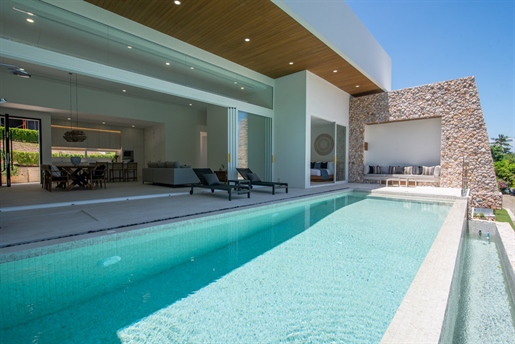 Villa con 3 camere da letto vista mare eccezionale in vendita – Bangpor, Koh Samui