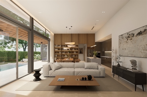 Современная современная вилла с 4 спальнями на продажу в Бо Пхут