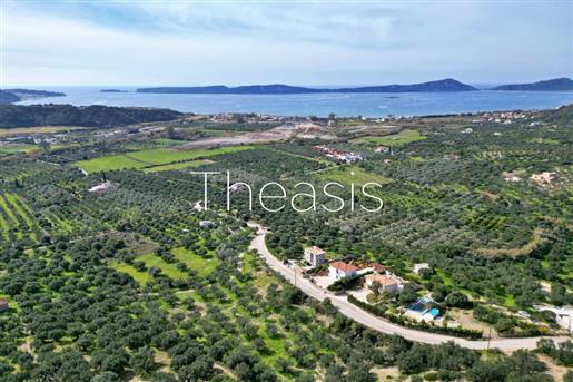 Plot of land P100: Located 2.5km from Gialova and in walking distance from the signature golf course