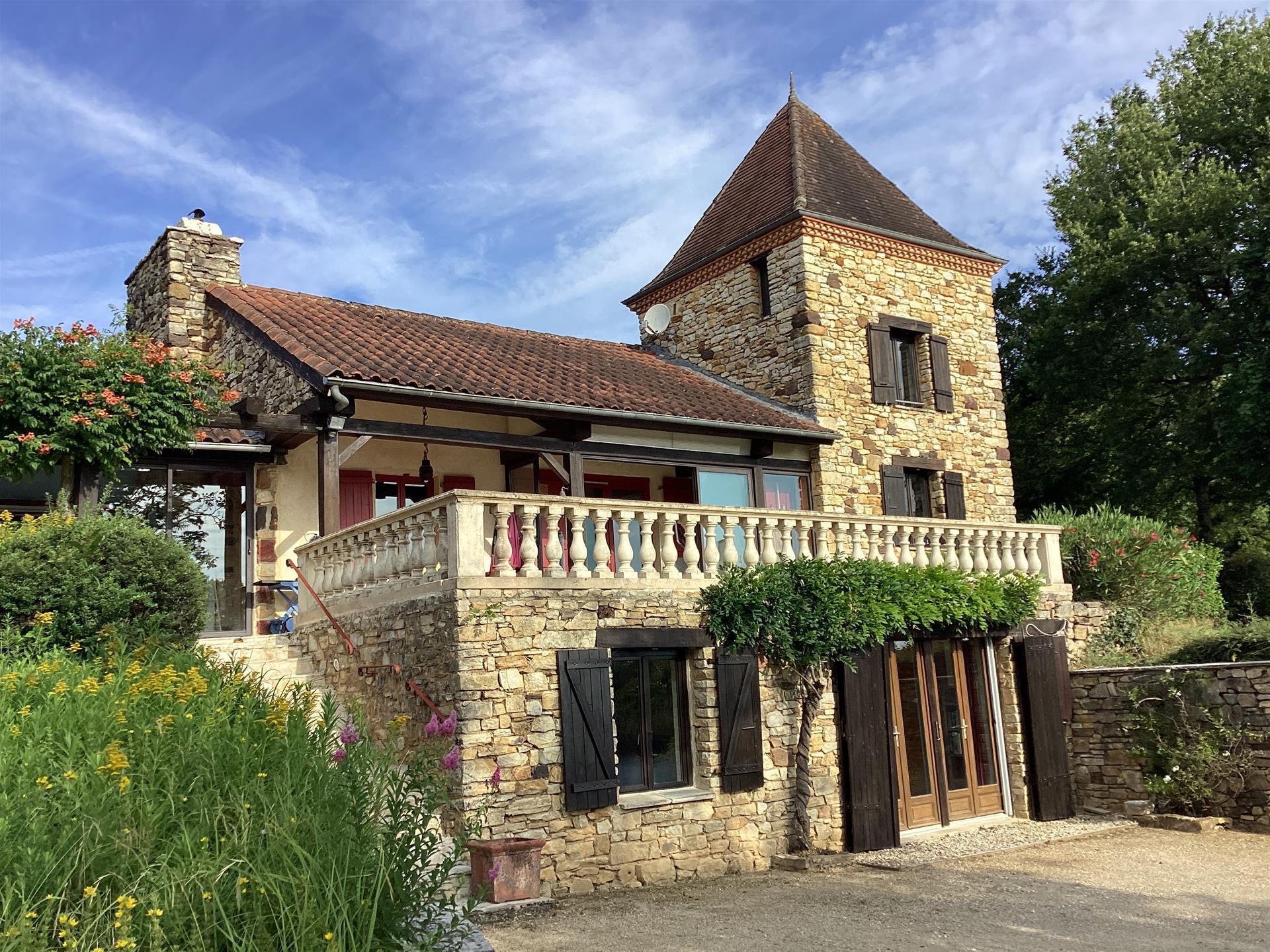 Himmlischer Ort im Süden der Dordogne