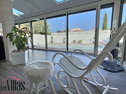 Villa with swimming pool, 4 bedrooms - Dpe B