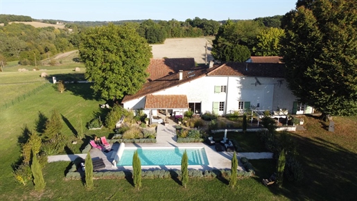 Good renovation of this authentic farmhouse on one acre of land with wonderful views