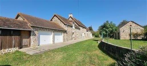 Detached stone 4 bed habitable house + double garage & 3 outbuildings on plot of approx. 2500M2