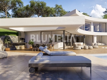 Modern villa project with sea views for sale in Javea