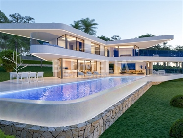 Modern luxe villaproject met uitzicht op zee te koop in Javea