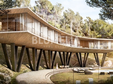 Nieuwe luxe villa in aanbouw met uitzicht op zee te koop in Benissa