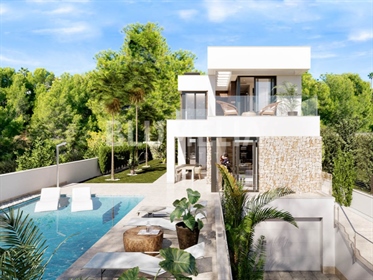 Moderne Villa im Bau zum Verkauf in Finestrat, Benidorm