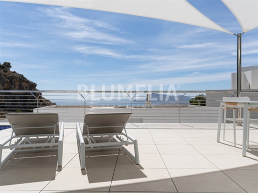 Villa moderne de nouvelle construction avec vue sur la mer à vendre à Altea