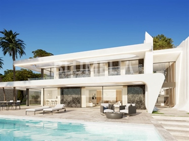 Luxury villa project with sea views for sale in Jávea