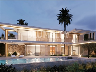 Modern villa in project with panoramic views for sale in Jávea