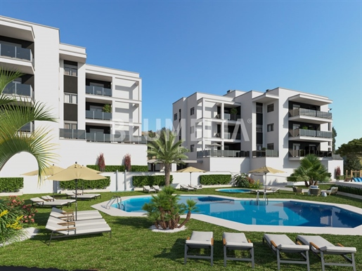 Nieuw appartement op 700 meter van de zee te koop in Villajoyosa