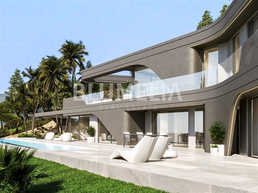 Luxury villa project with sea views for sale in Jávea