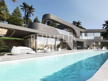 Project of modern luxury villa with license for sale in Jávea