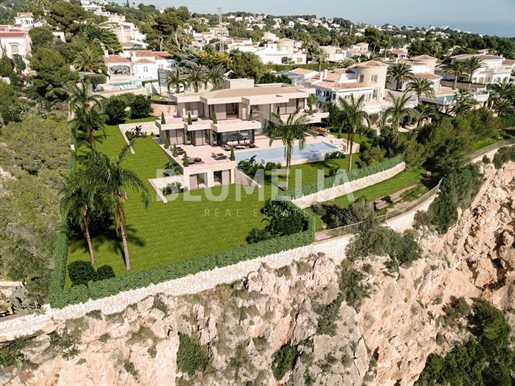 Projekt einer strand-am-strand-luxus villa zum verkauf in Jávea, Alicante