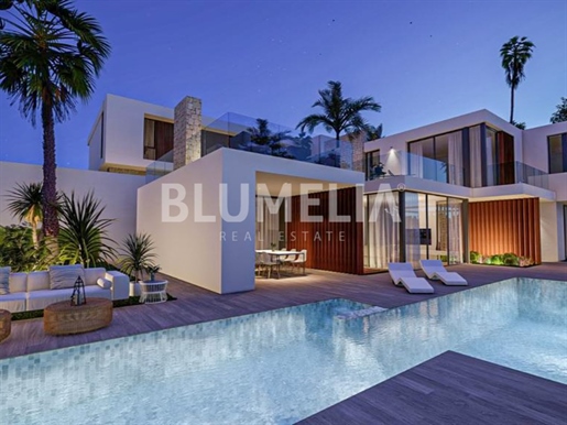 Luxe villa op 800 meter van het strand te koop in El Albir, Alfaz del Pi