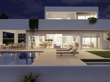 Villa de style Ibizan avec vue sur la mer à vendre sur la côte de Benissa