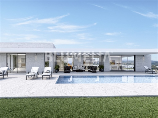 Modern villa project built on a floor for sale in Jávea