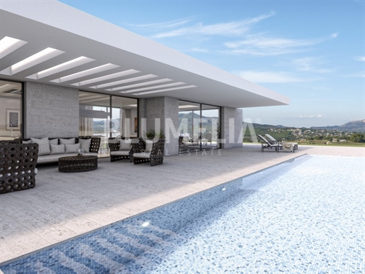 Modern villa project built on a floor for sale in Jávea