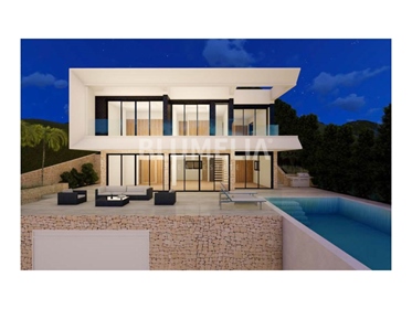 New luxury villa with sea views for sale in Altea Hills
