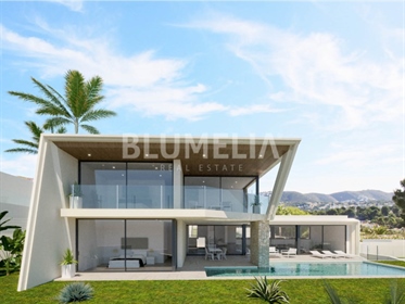 Moderne Luxusvilla mit Meerblick zum Verkauf in Moraira