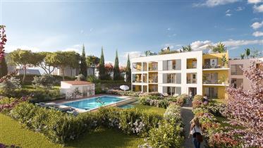 Beautiful apartment 300m from the beach in a residence with swimming pool...