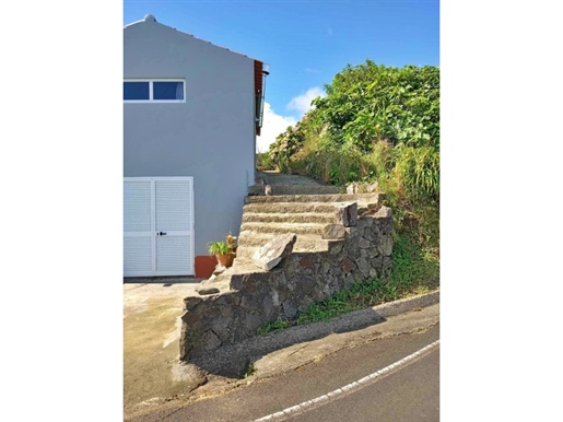 Verkauf von Villa + Wohnung mit Meerblick - Cedros, Santa Cruz das Flores, Insel Flores, Azoren