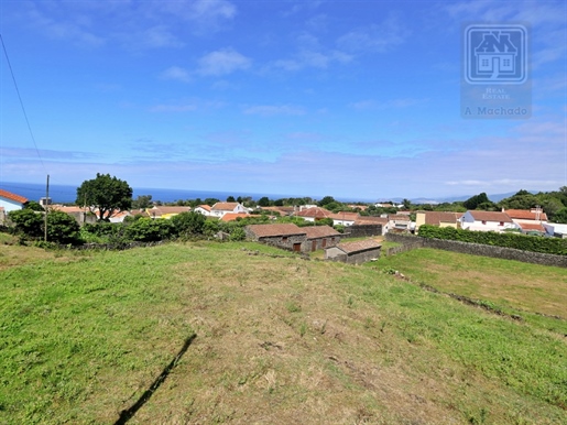 Verkoop van bouwgrond met zeezicht - São Vicente Ferreira, Ponta Delgada, São Miguel Island, Azoren