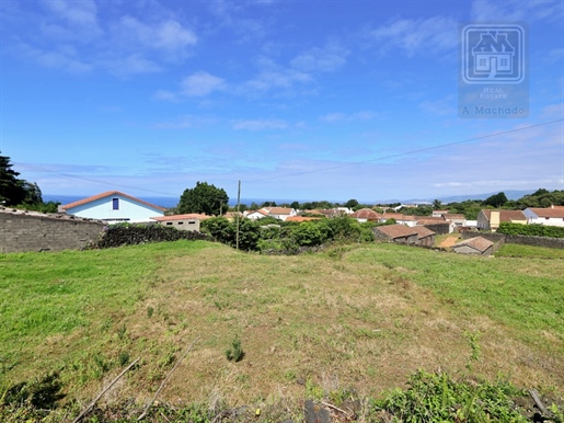 Sale of Land for Construction with Sea View - São Vicente Ferreira, Ponta Delgada, São Miguel Island