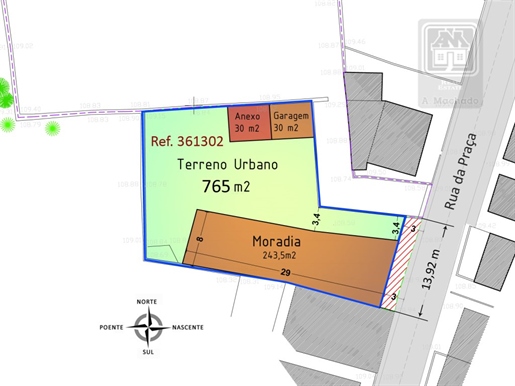 Sale of Urban Land for Construction with Approved Pip - Vila de São Sebastião, Angra do Heroísmo, Te