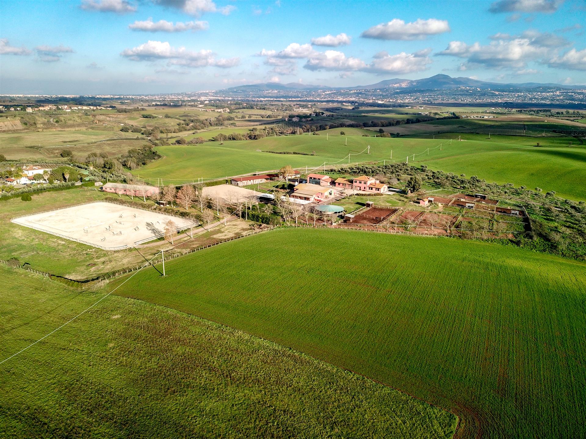 Exclusive and Historic 80-Hectare Estate with Stables in Rome
