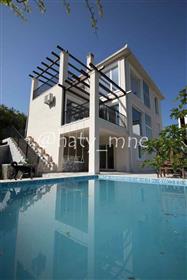 Villa with pool and sea view in Lustica, Tivat