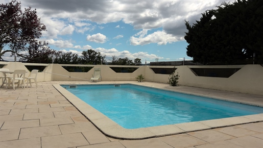 Maison St Victor de Malcap sur 2354m² avec piscine et studio indépendant