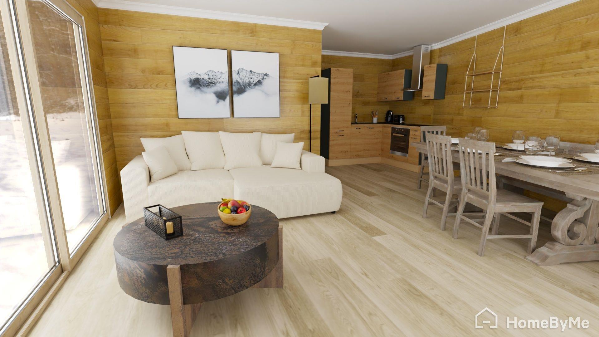 Novi apartman T4 kabina od 60 m2 stope padina linga u Châtelu 