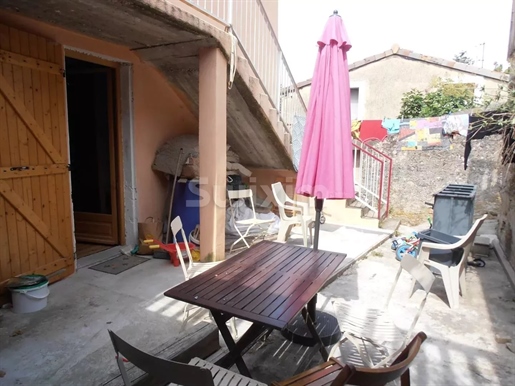 In Dieulefit village house 3 bedrooms, terrace and small garden