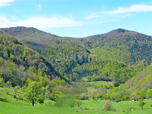 Steingrundstück, 29 ha Land und herrliche Aussicht in der Drôme Provençale