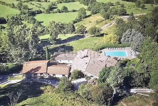 Zuid-Ardèche - 667m², bijgebouw 138m² op 5 hectare grond + zwembad ....